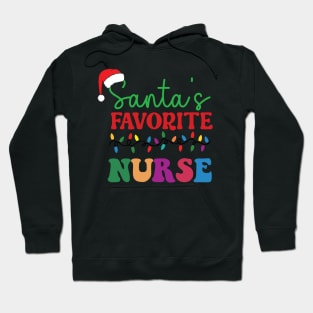 Santa's Favorite Nurse Hoodie